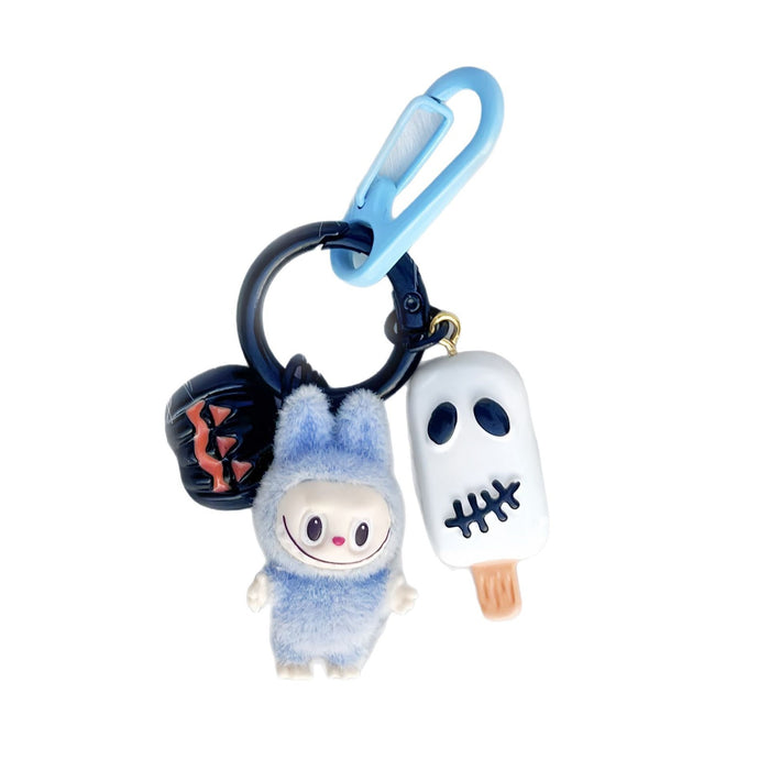 Wholesale  Flocked Mini Toys Cute Gifts Baby-Free Keychain Cartoon Bag Car Key Pendant Decoration