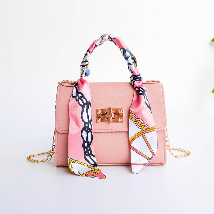 Wholesale Bags Fashionable Women's Handbags Niche Designs Scarves Mini Chain Bags Single Shoulder Crossbody Bags JDC-SD-JF002