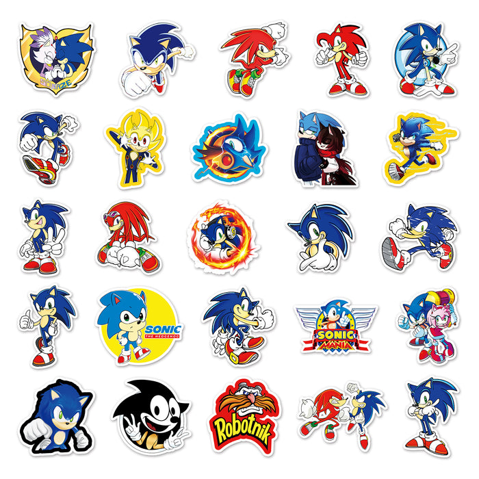 Wholesale 51pcs Cartoon anime graffiti stickers luggage car guitar scooter waterproof decorative stickers