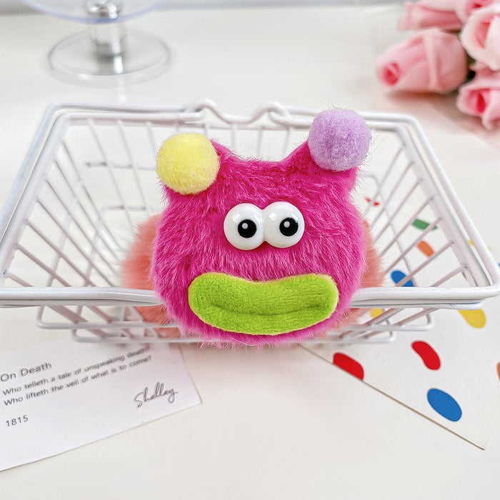 Wholesale Plush Cartoon Cute Big Mouth Monster Hair  Scrunchies JDC-HS-BFY002