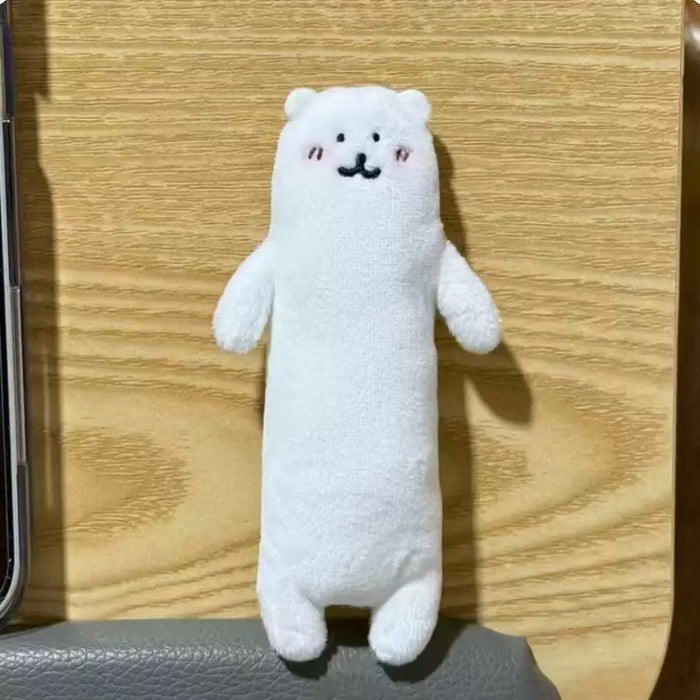 Wholesale Plush Twisted Bear Pendant Long Bear Pendant Keychain Doll Gift