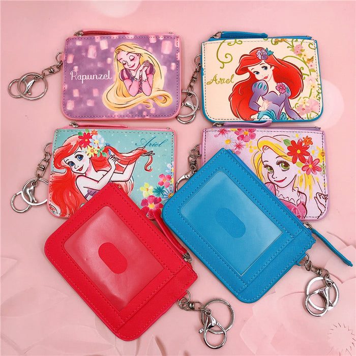 Wholesale PU Cartoon Printing with Key Ring Card Holder Coin Purse JDC-WT-YaLL019