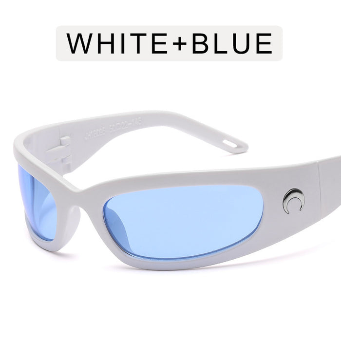 Wholesale Moon Fashion Sunglasses, Future Technology Sunglasses, Sports Cycling Sunglasses