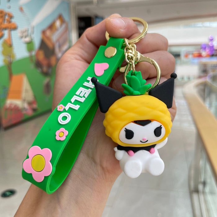 Wholesale Keychain Cute Doll Bag Pendant Car Keychain Ring