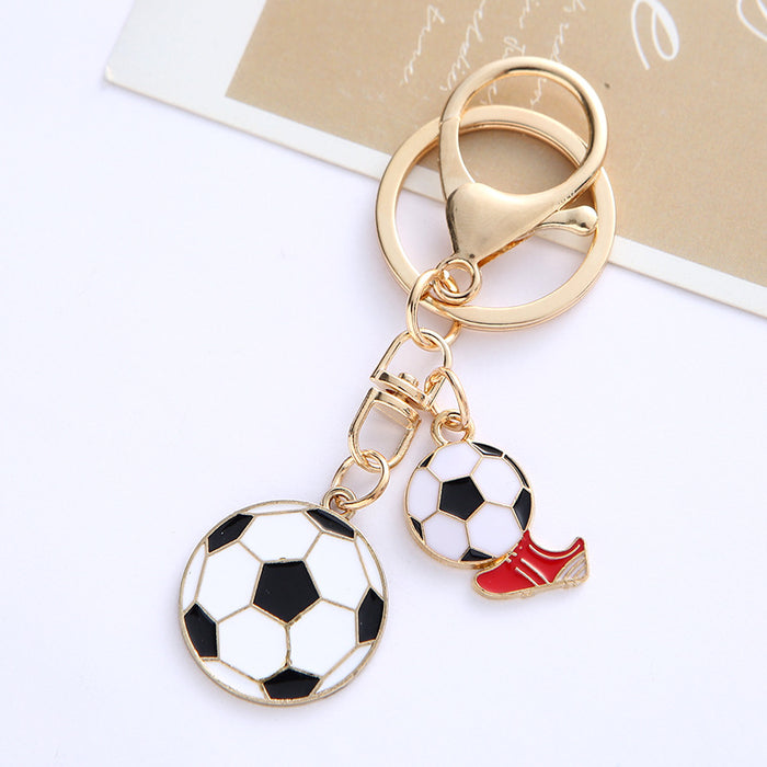 Wholesale Football Pendant Keychain Bag Charm World Cup Souvenir Gift