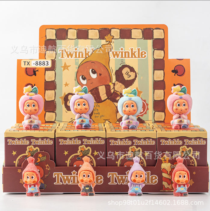 Wholesale 12 PCS Cute cartoon mascot blind box figurines toy