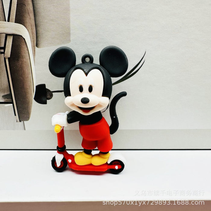 Wholesale Cartoon Scooter Keychain Doll