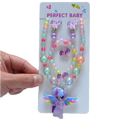 Wholesale Children' s Cartoon Cute Beaded Necklace