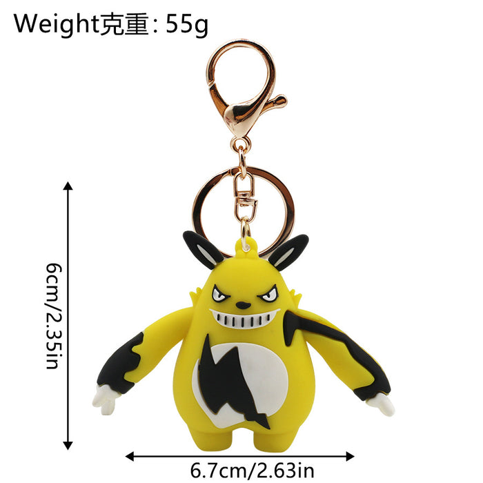 Wholesale Cartoon Cute Anime PVC Keychains JDC-KC-HaoAn007