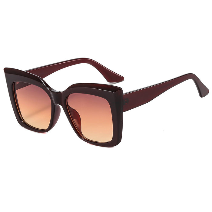 Wholesale Retro Cat-Eye Ocean-Tinted Sunglasses