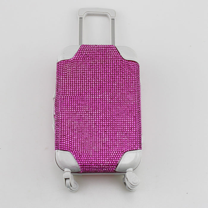 Wholesale Plastic Diamond Mini Luggage Storage Box JDC-SB-TouMS001