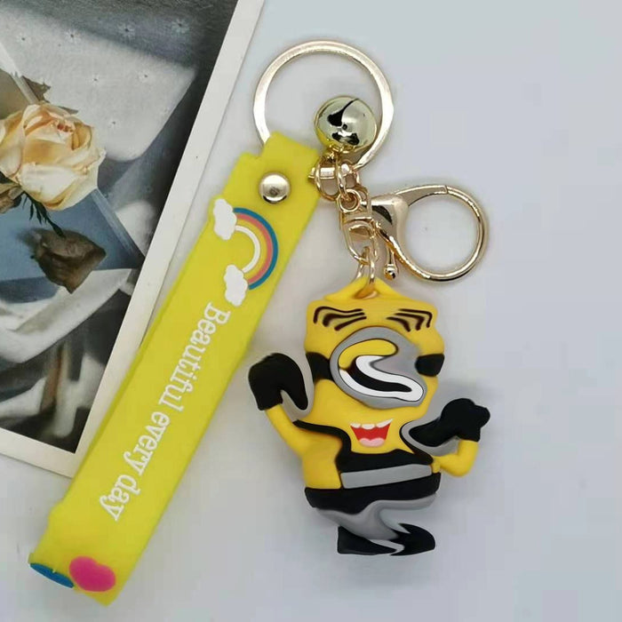 Wholesale cartoon little character doll key chain pendant bag car key chain accessories gift