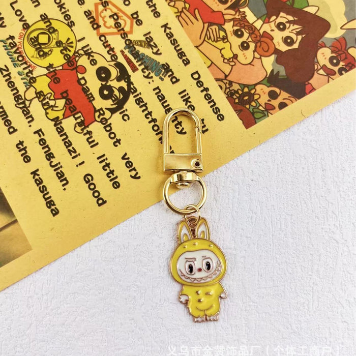 Wholesale Cartoon Couple Keychain Pendant Alloy Fashion Toy Bag Ornament Doll Cute Gift