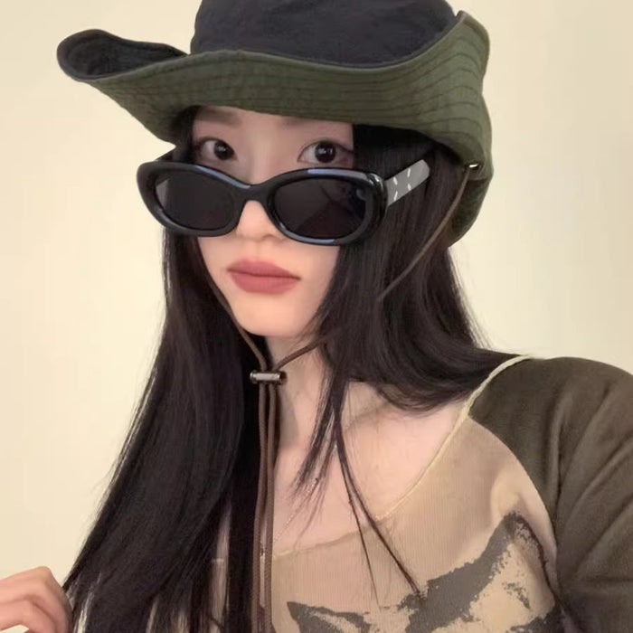 Wholesale Large brimmed sun hat, outdoor hiking sun hat, fashionable and versatile, rollable fisherman hat