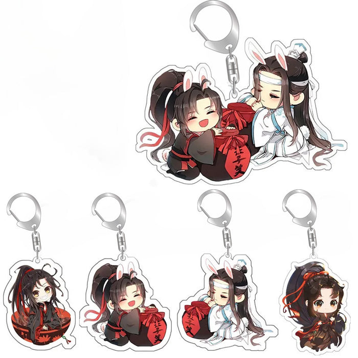 Wholesale Anime peripheral acrylic keychain pendant