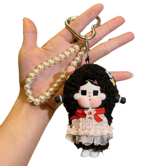 Wholesale Cute plush doll keychain