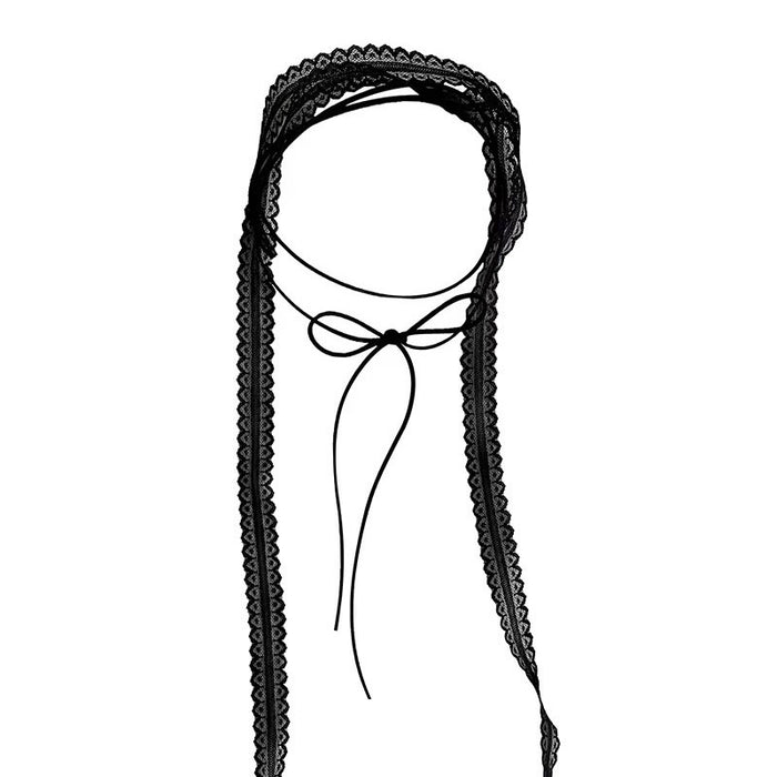 Wholesale Multi layered layered design, lace lace necklace, versatile scarf, collarbone