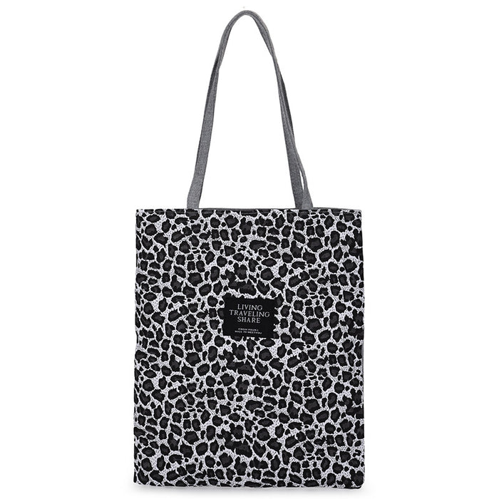 Wholesale Small niche, high-capacity commuting, fashionable design, leopard print handheld