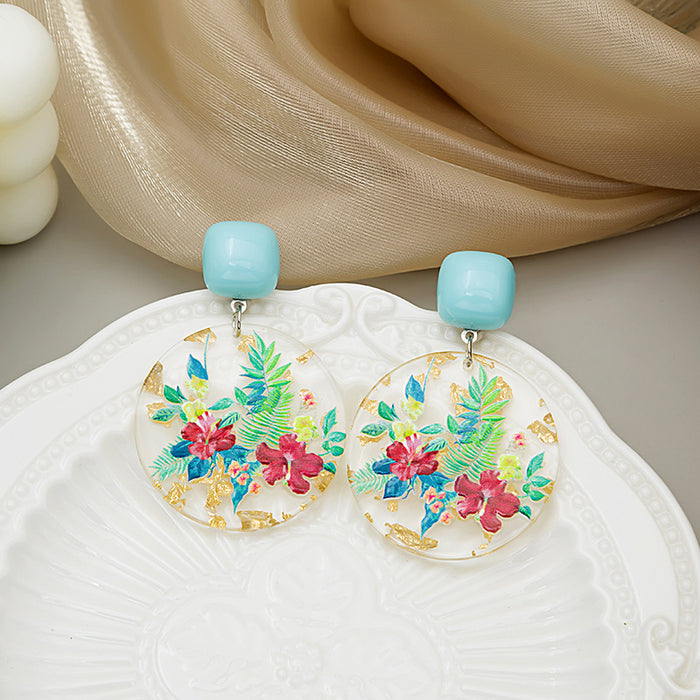 Wholesale Cartoon Acrylic Earrings JDC-ES-MDD103