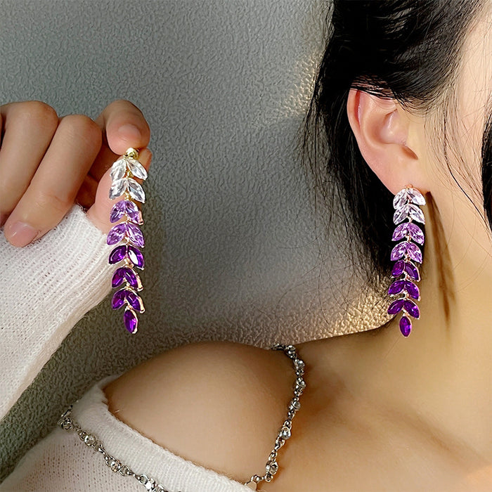 Wholesale Tassel wheat ear earrings, high-end earrings, pendants, and earrings