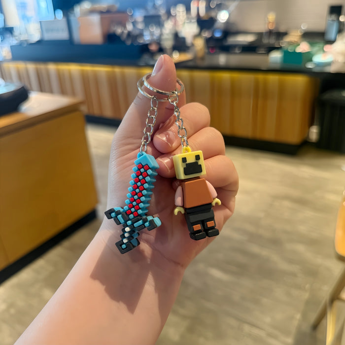 Wholesale Game Weapon Keychains Backpack Accessories