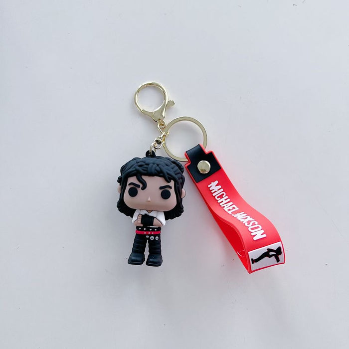 Wholesale Creative Star PVC Soft Glue Keychains JDC-KC-JinB020