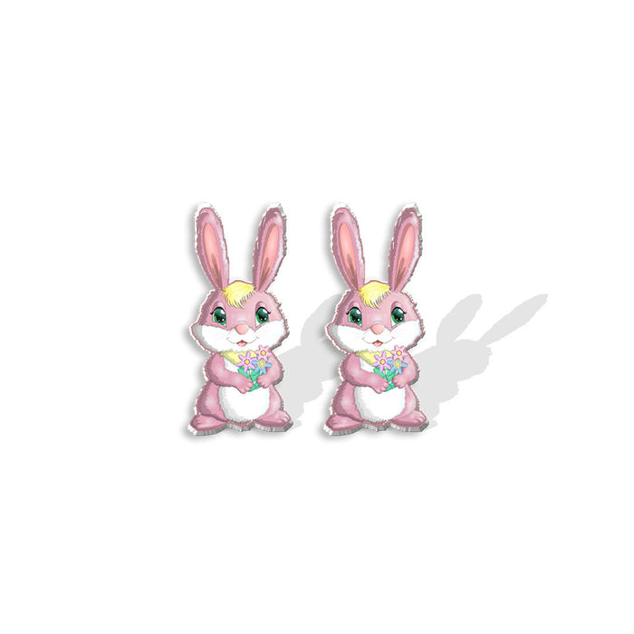 Wholesale Earrings Acrylic Cute Cartoon Animation (M) JDC-ES-XiangL064