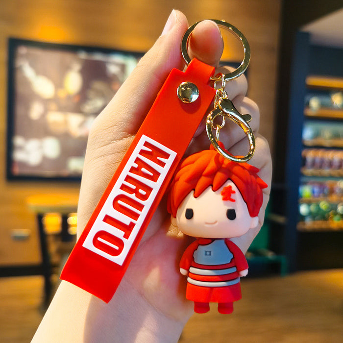 Wholesale Rubber Cartoon Doll Keychain JDC-KC-Tingm195