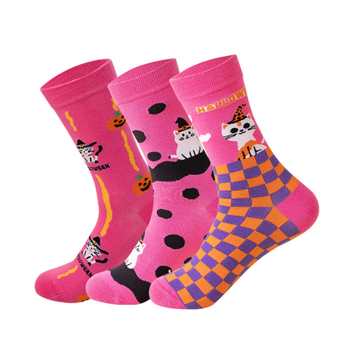 Wholesale  Pink Cat Socks