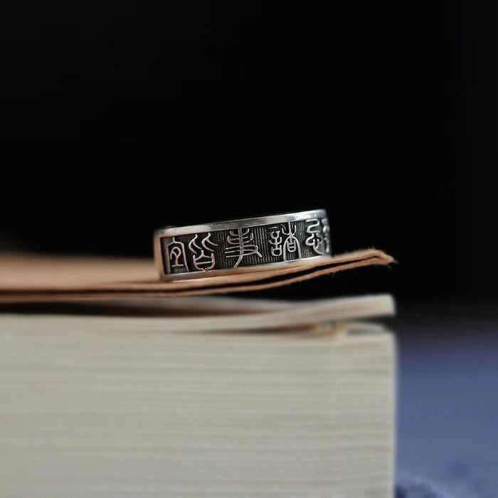 Wholesale Vintage Personalized Pure Silver Ring