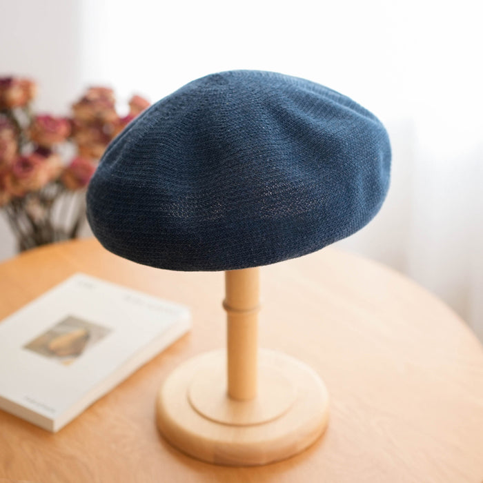 Wholesale Hollow out beret, breathable woven bud hat, sweet and versatile artist hat