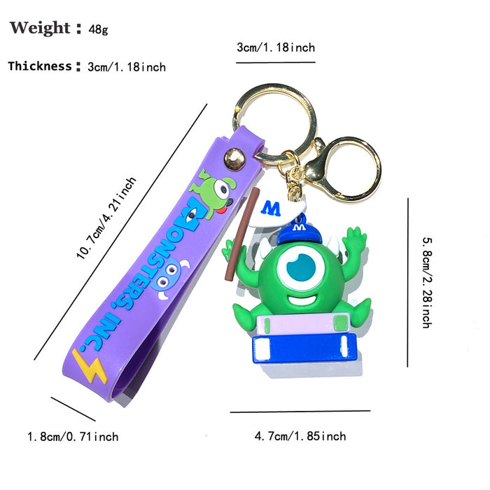 Wholesale Long-haired Monocular Chameleon Key Chain
