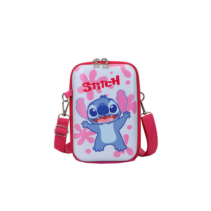 Wholesale New zero wallet hard shell box bag, cute girl crossbody bag, outdoor leisure phone bag, parent-child children's bag