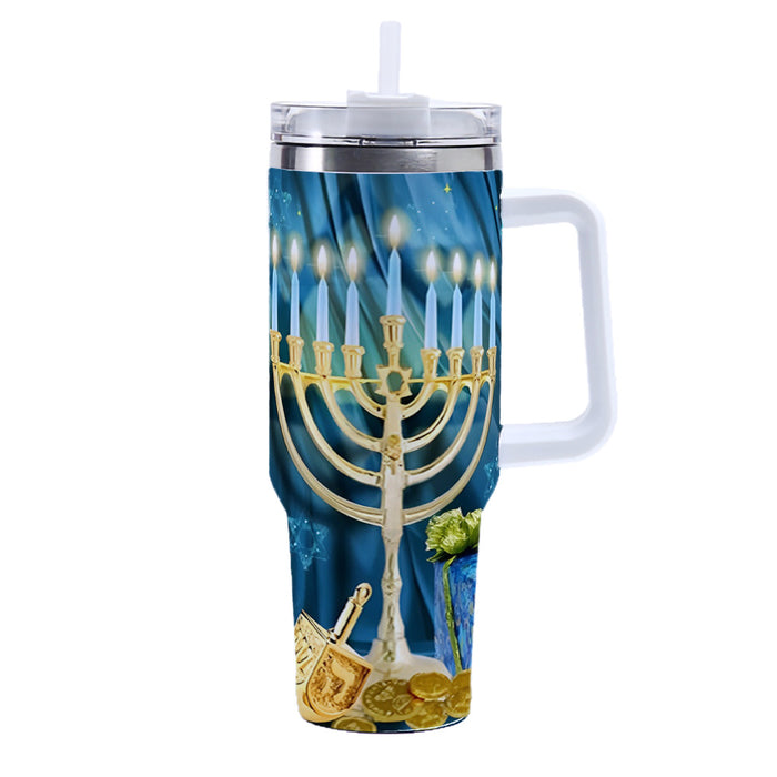 Wholesale 40oz Hanukkah Stainless Steel Thermos Cup