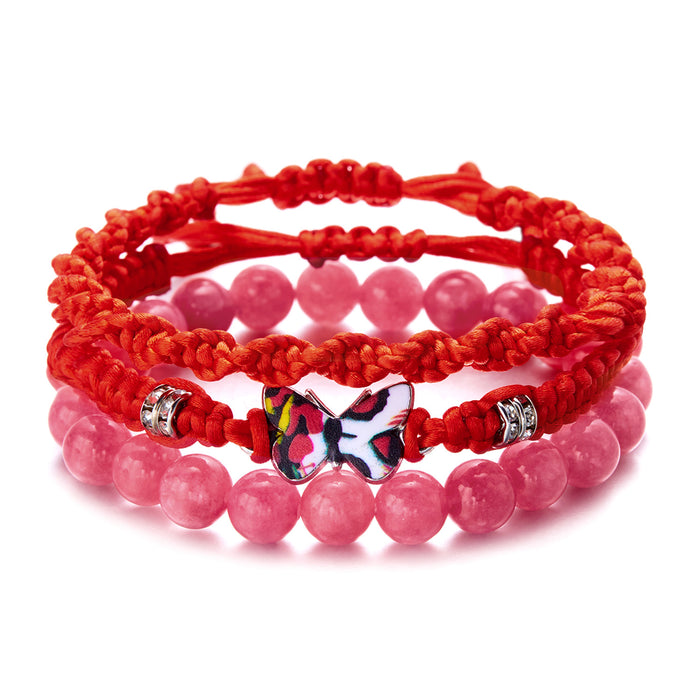 Wholesale  butterfly combination necklace fashion beads