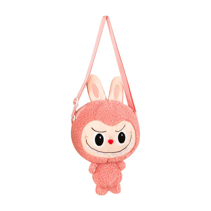 Wholesale Cartoon  Children' s Plush Toy Backpack Cute Cartoon Doll Backpack