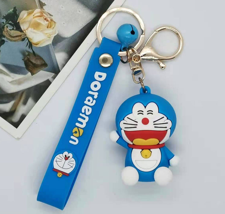 Wholesale Cartoon Animation Cat Doll Keychain Pendant Car Keychain Bag Hanging Ornaments