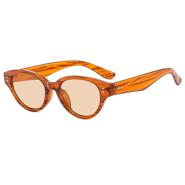 Wholesale Retro Rice Nails Cat Eye PC Women's Sunglasses JDC-SG-PLS127