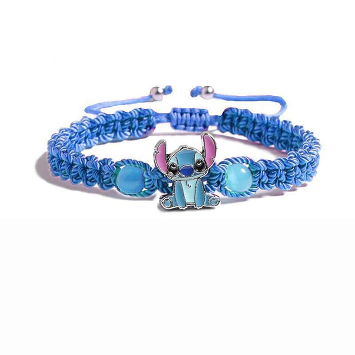 Wholesale Cute blue cartoon Miyuki bracelet