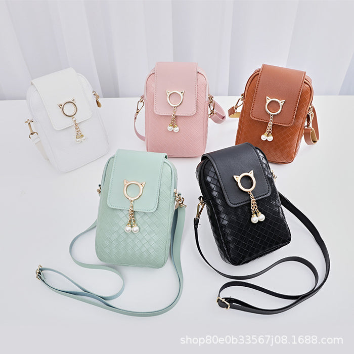 Wholesale Mobile Phone Bags Ladies Bags Fashionable Women's Shoulder Bags Small Bags JDC-SD-SC009