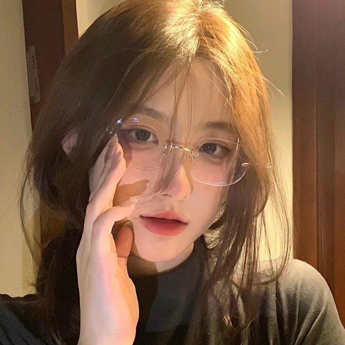 Wholesale Frameless glasses without borders can be paired with myopia