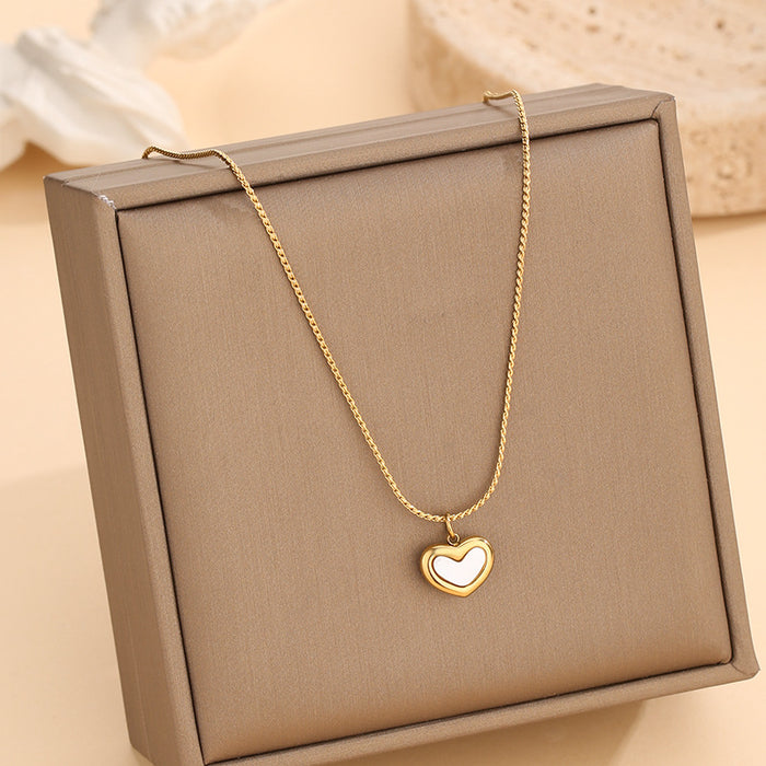 Wholesale French Shell Love Necklace
