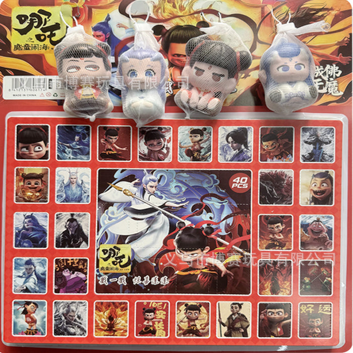 Wholesale Egg blind box pinch surrounding figures poke children' s toys