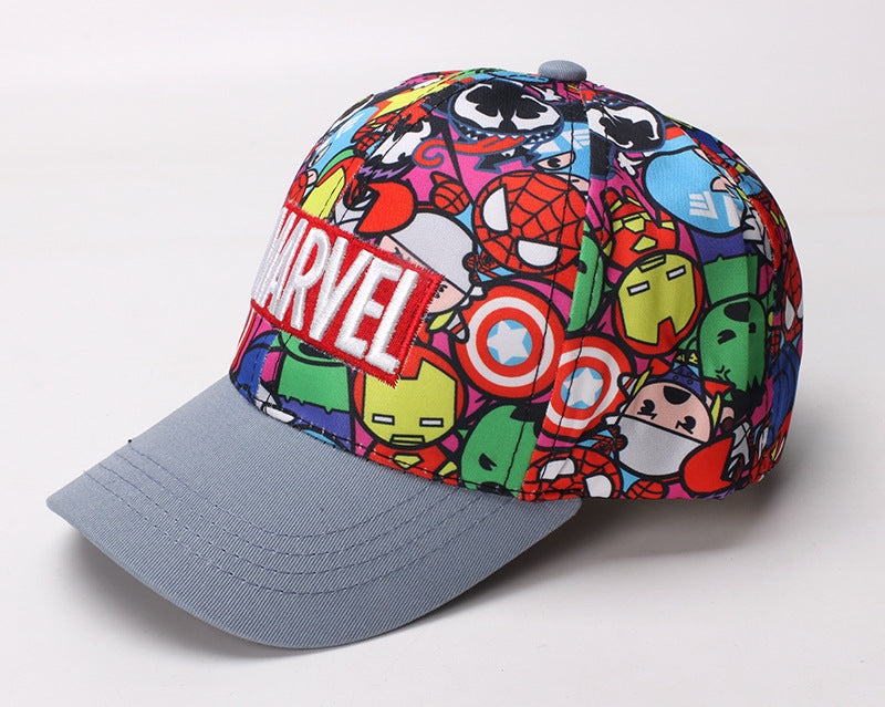 Wholesale Kids Cartoon Baseball Cap Adjustable Sunscreen Everyday Hat