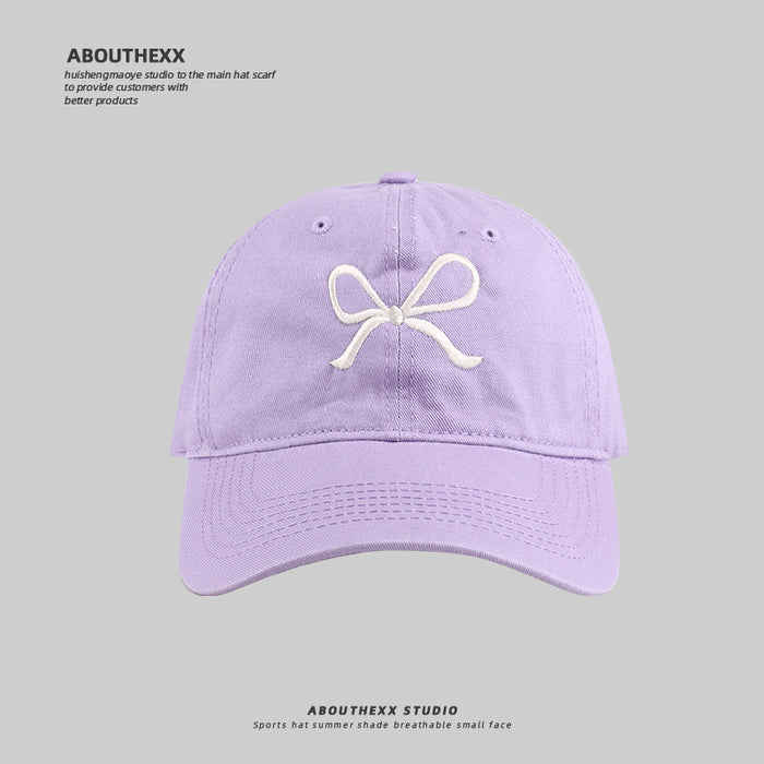 Wholesale Butterfly Embroidered Pattern Duck Tongue Hat Children's Sunshade Baseball Hat