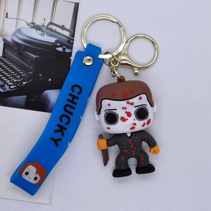 Wholesale Cartoon Christmas Keychain Pendant Car Keychain Accessories Gift