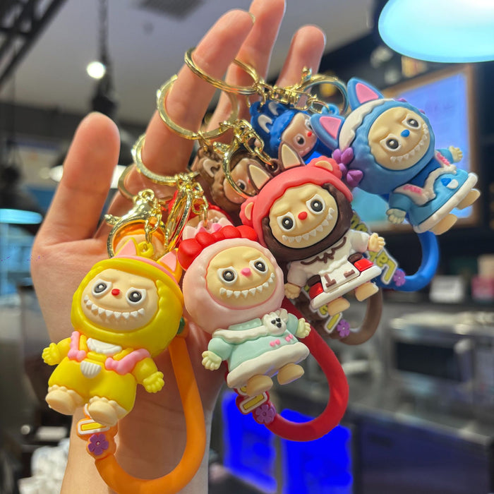 Wholesale Cute little sheep keychain backpack charm