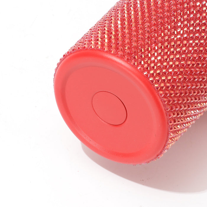 Wholesale Christmas Rhinestone Insulated Stainless Steel Tumbler with Handle 40oz MOQ≥2