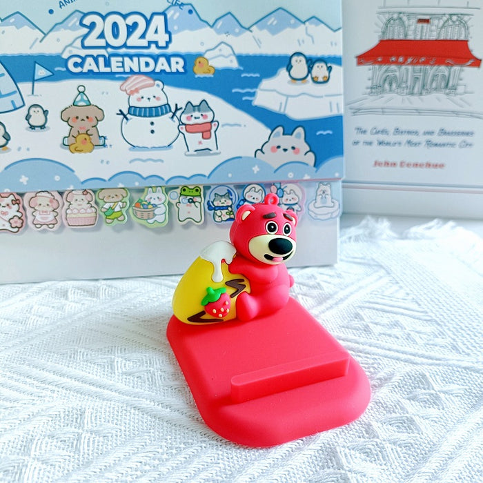 Wholesale PVC Cartoon Doll Mobile Phone Holder JDC-PS-MingT020