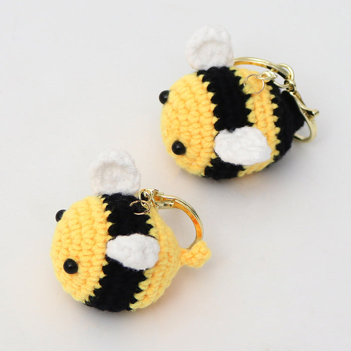 Wholesale Handmade crochet keychain accessories